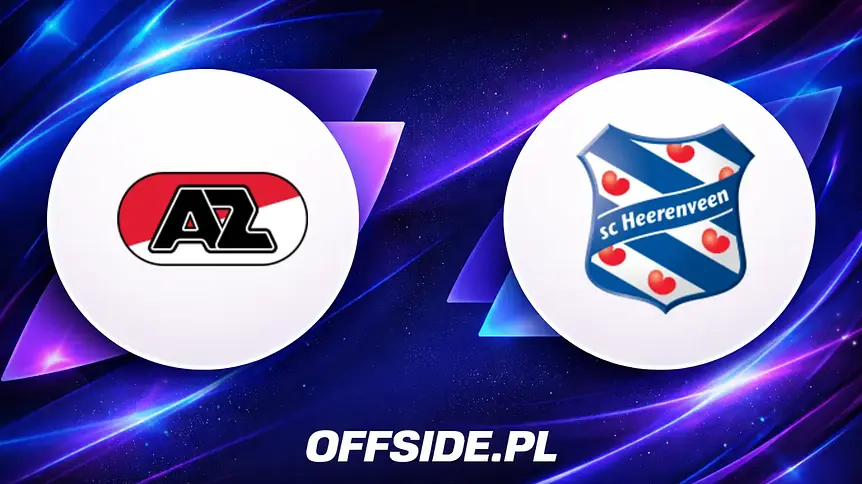 AZ Alkmaar i SC Heerenveen ujawniają składy na mecz