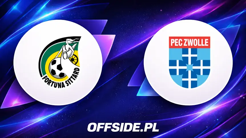 Fortuna Sittard i PEC Zwolle ogłaszają składy na mecz