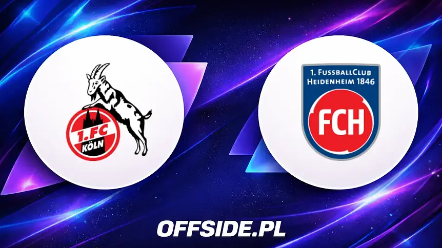1.FC Köln ujawnia skład na starcie z FC Heidenheim