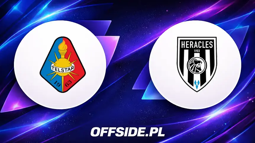 Składy Telstar i Heracles Almelo na mecz ujawnione