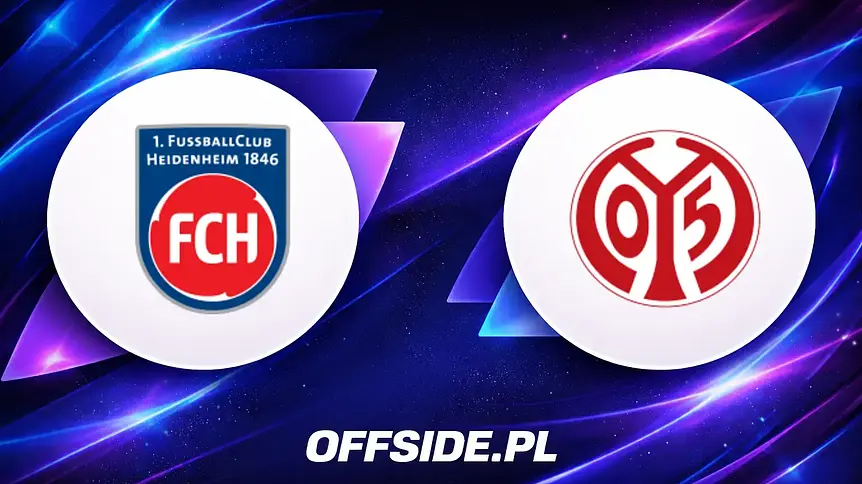 FC Heidenheim walczy o utrzymanie: gdzie oglądać mecz z FSV Mainz 05?