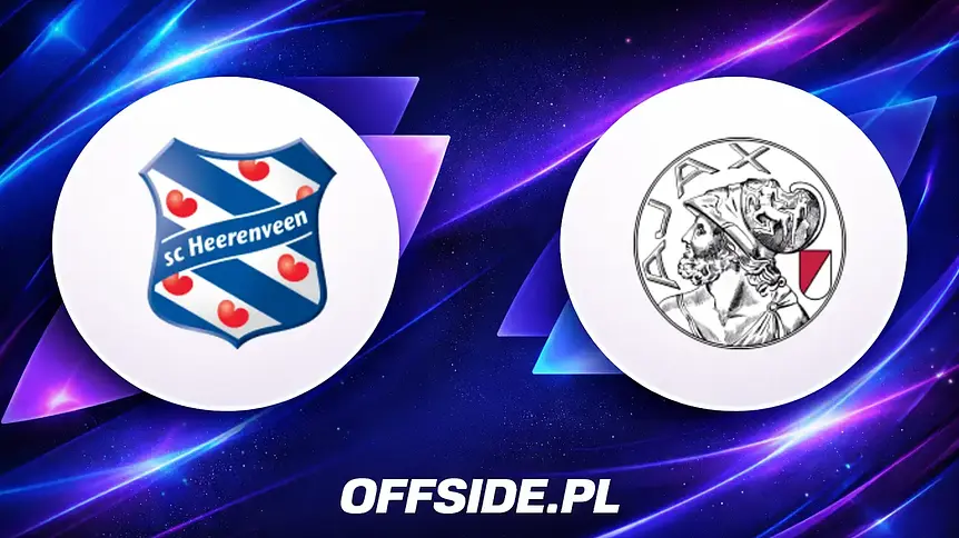 Oficjalne składy na mecz SC Heerenveen z Ajaxem