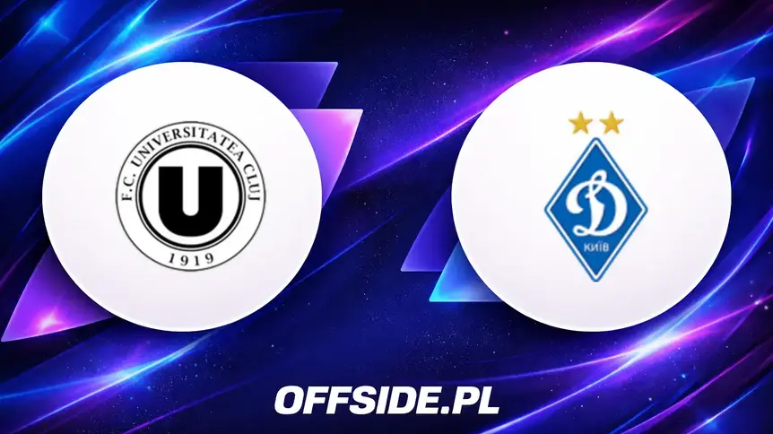 Składy na mecz Universitatea Cluj - Dynamo Kijów ujawnione