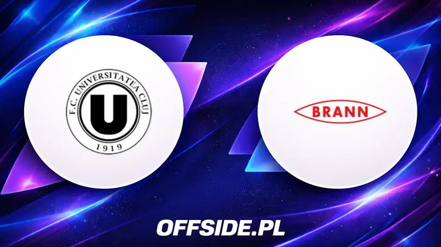 Składy na mecz Universitatea Cluj kontra Brann gotowe