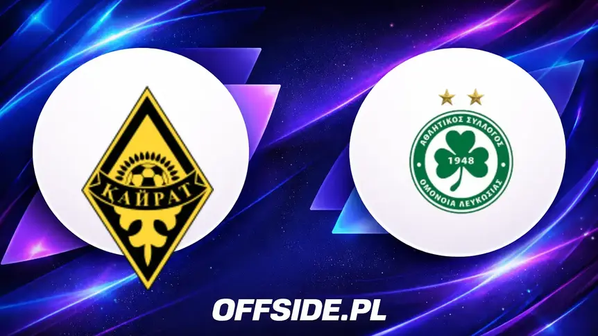 Kairat Almaty i Omonia Nicosia w pełnej gotowości na mecz
