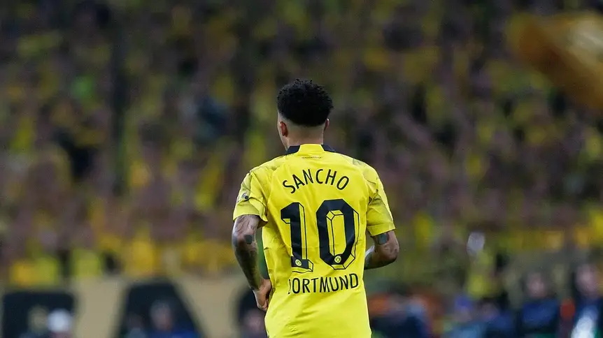 Jadon Sancho celuje w powrót do Borussii Dortmund w 2026