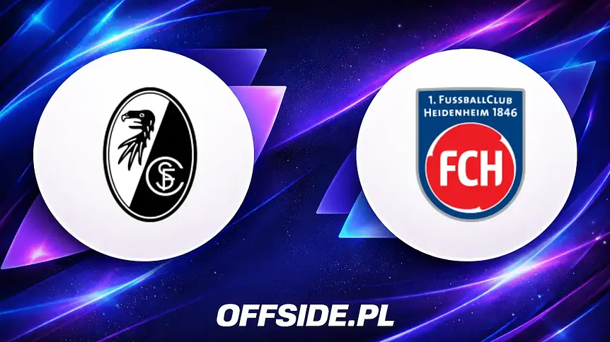 Oficjalne składy SC Freiburg i FC Heidenheim na nadchodzący mecz