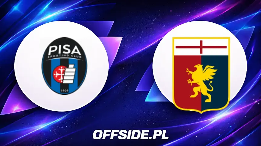 Znamy składy na mecz Pisa - Genoa