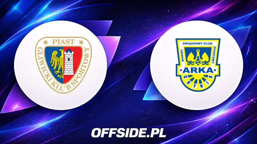 Piast Gliwice - Arka Gdynia: Znamy oficjalne składy!