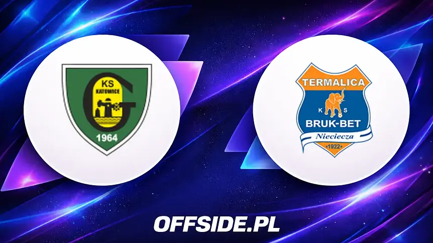 GKS Katowice i Bruk-Bet Termalica: Znamy składy na mecz