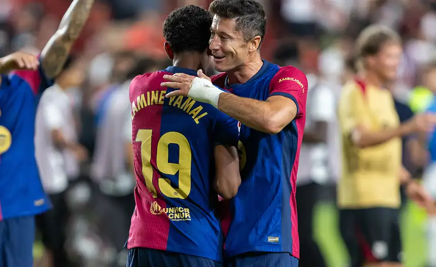 Kibice Barcelony żądają startów Lewandowskiego